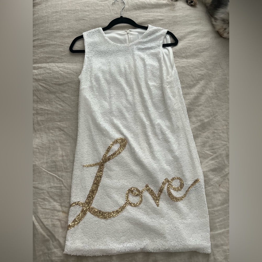 Love Dress, perfect for engagements! Worn once, size 4, sequins